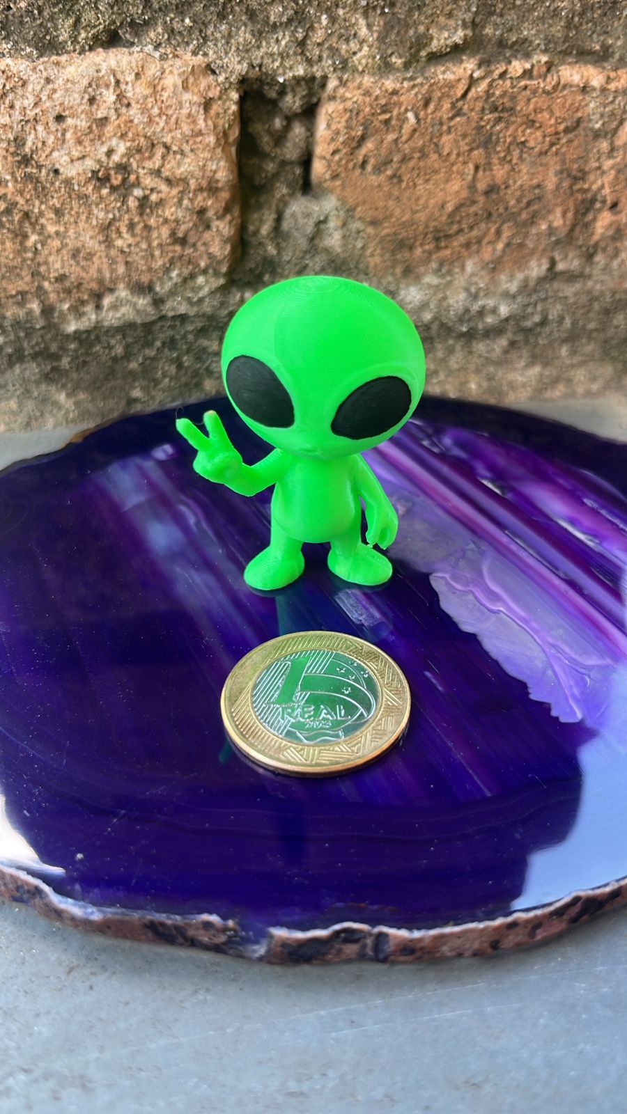 Alien da Paz 5cm