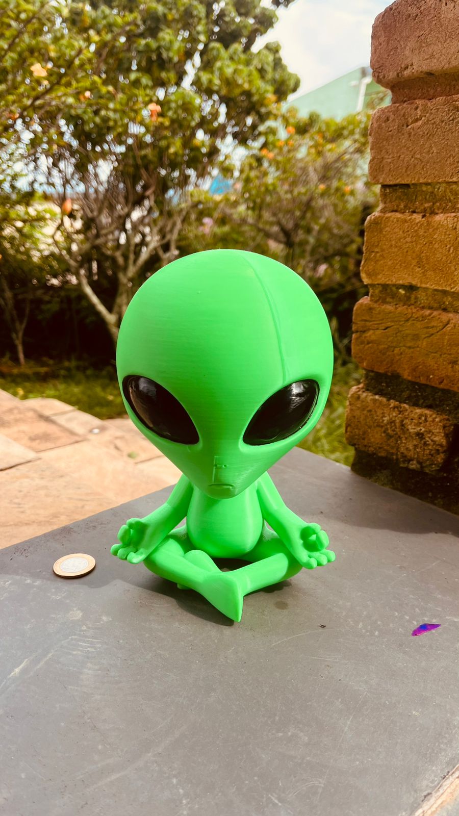 Alien Meditando 20cm