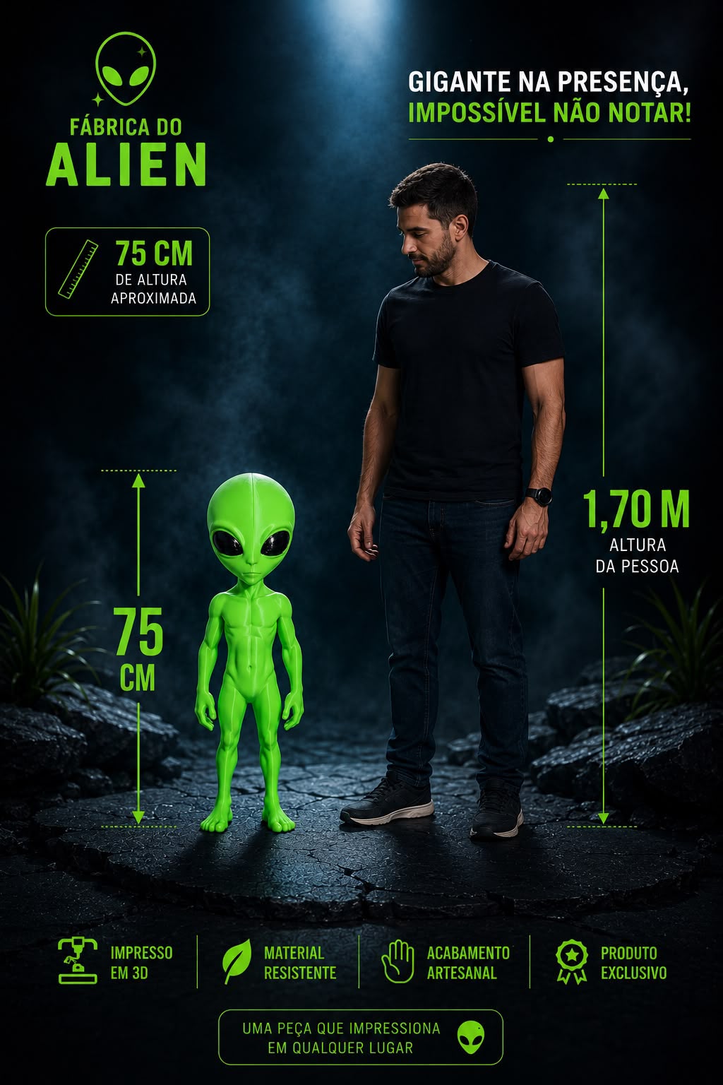 Alien Supremo 75cm